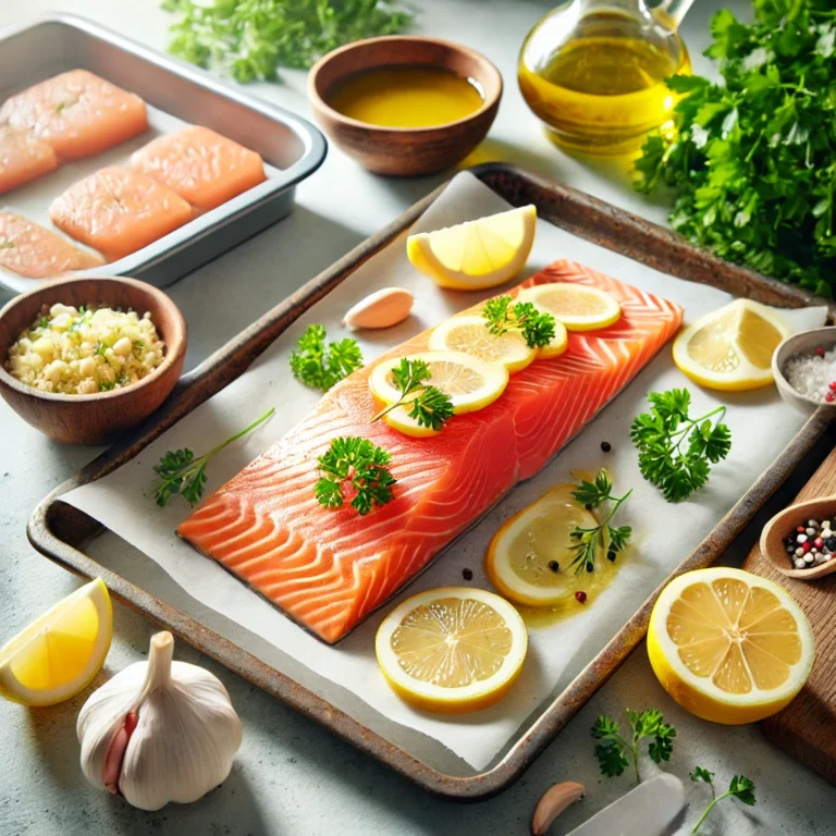 OVEN Salmon backed
