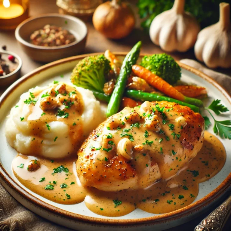 benifits chicken cream garlic