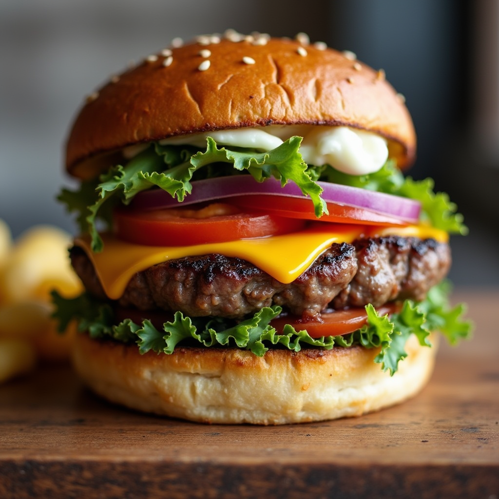 steak burger
